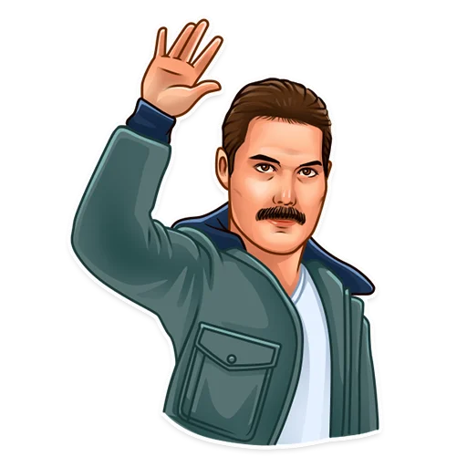 Sticker Queen_Freddie - 1