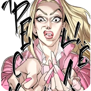 Стикер Queens never cry - 3