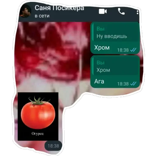 Стикер Nikisash x razЪeb - 4