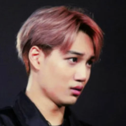 person human face lip