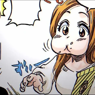 Sticker Иноэ Орихимэ  @stikersvtg - 10