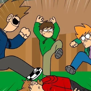Стикер Eddsworld - 9