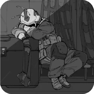 Sticker ROACH! CoD - 6