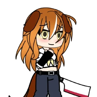 Sticker Привет пупсэк🥰 - 4