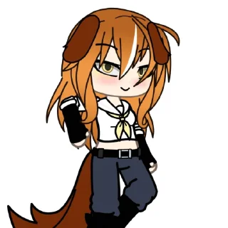 Sticker Привет пупсэк🥰 - 3