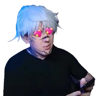 Стикер Mатору Годжо - 3