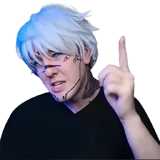 Стикер Mатору Годжо - 2