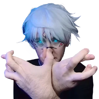 Стикер Mатору Годжо - 8