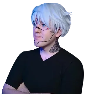 Стикер Mатору Годжо - 6