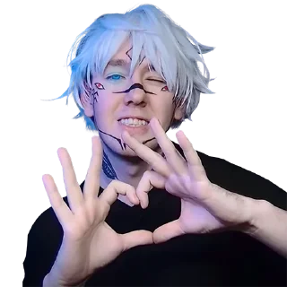 Стикер Mатору Годжо - 4