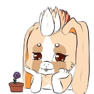 Sticker Rabbit Time @stickersb2b - 7