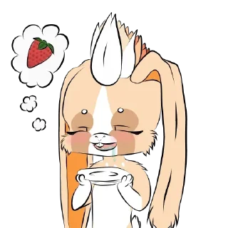 Sticker Rabbit Time @stickersb2b - 10