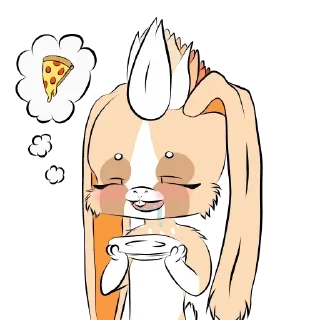 Sticker Rabbit Time @stickersb2b - 6