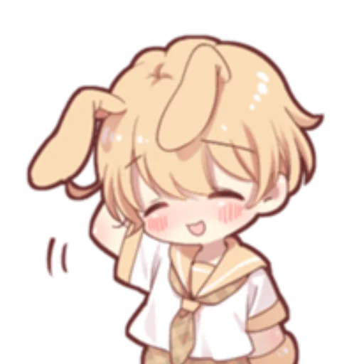 Sticker Rabbit boy @nyakwii - 11