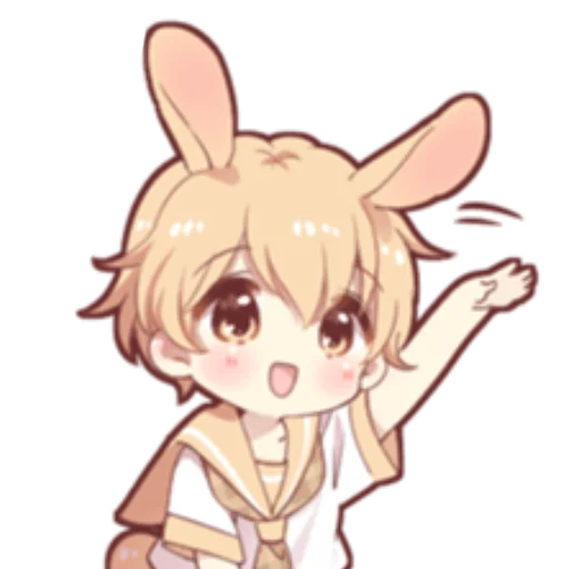Sticker Rabbit boy @nyakwii - 8