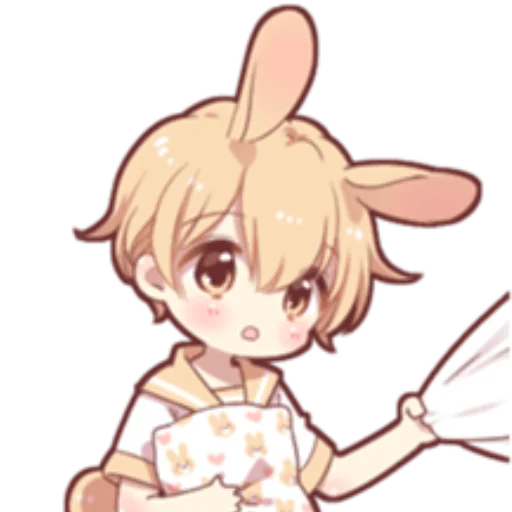 Sticker Rabbit boy @nyakwii - 7