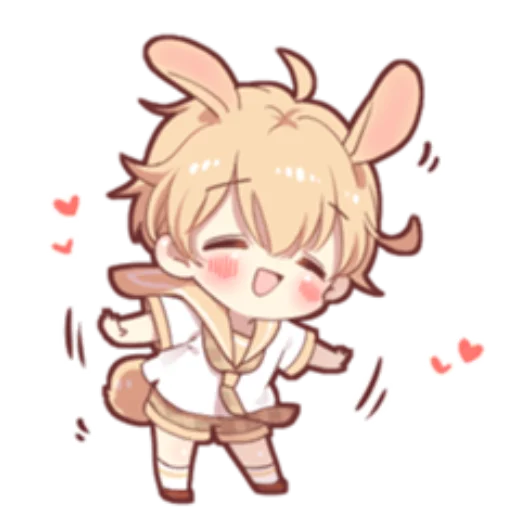 Sticker Rabbit boy @nyakwii - 6