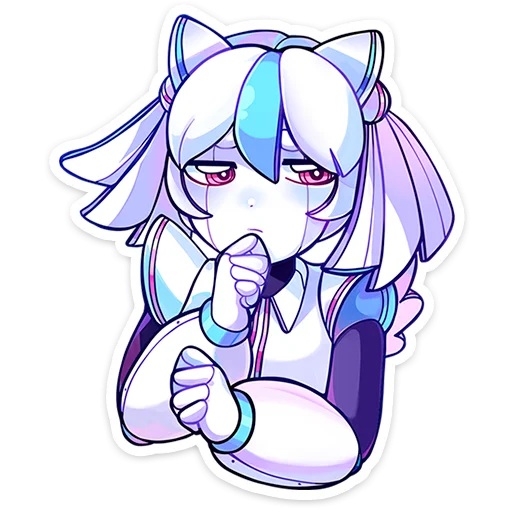 Sticker RabochiNyasticks - 1