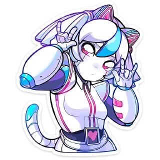 Стикер Рабочи @Nyasticks - 9