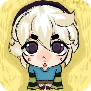 Стикер m...melodi1 его тт акк и работы - 7