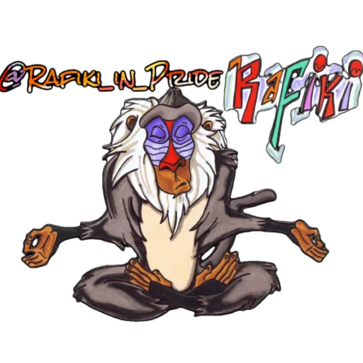 Sticker Rafiki_in_Pride - 11