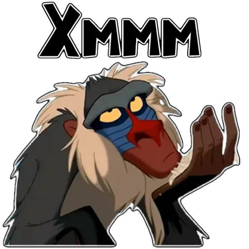 Sticker Rafiki_in_Pride - 2