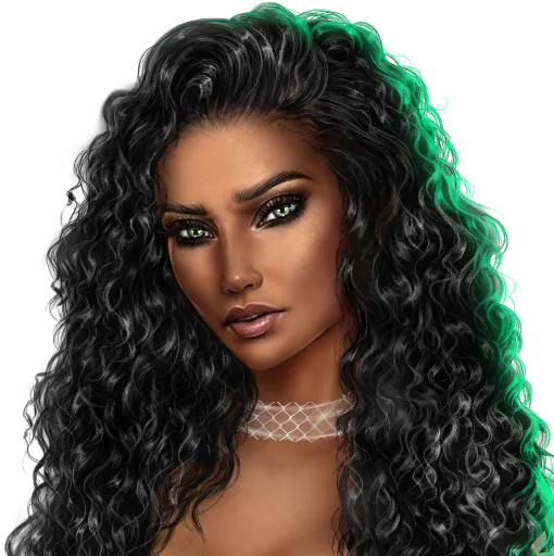 human face clothing ringlet