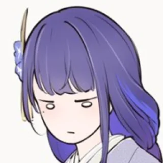 Стикер Raiden Shogun by kiyunya - 7