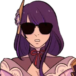 Стикер Raiden Shogun by kiyunya - 2