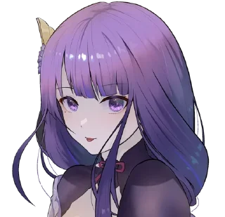 Стикер Raiden Shogun ～ @xyuji - 7