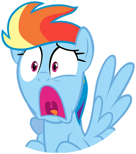 Sticker RainbowDashiePony - 1