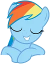 Sticker Rainbow Dash - 4