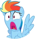Sticker Rainbow Dash - 2