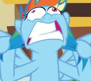 Стикер Rainbow | @MyLittlePony_bots - 4