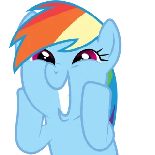 Sticker Rainbow | @MyLittlePony_bots - 1