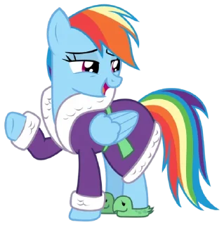 Sticker Rainbow | @MyLittlePony_bots - 2