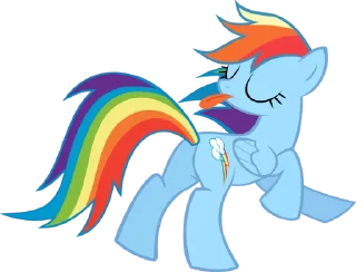 Sticker Rainbow | @MyLittlePony_bots - 11