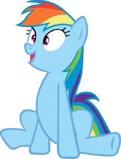 Sticker Rainbow | @MyLittlePony_bots - 6