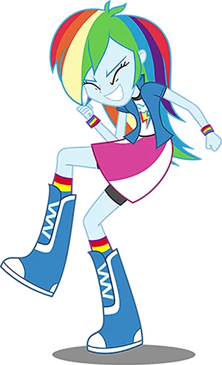 Sticker Rainbow_Dash_EG - 1