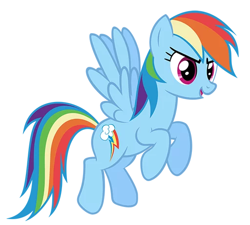 Стикер Rainbow_Dash_EG - 1