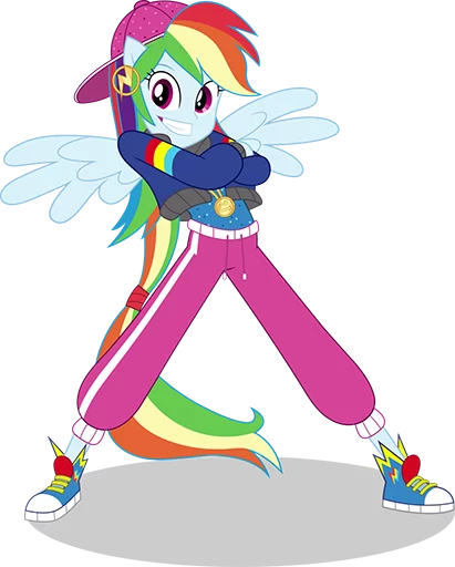 Sticker Rainbow_Dash_EG - 1