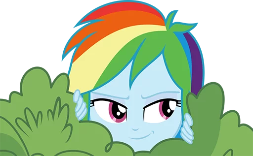 Стикер Rainbow_Dash_EG - 1