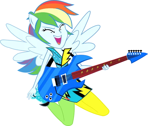 Стикер Rainbow_Dash_EG - 1