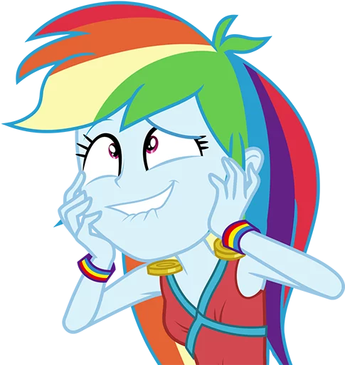Стикер Rainbow_Dash_EG - 1