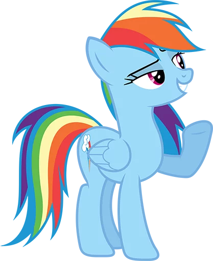 Rainbow Dash Pony - 