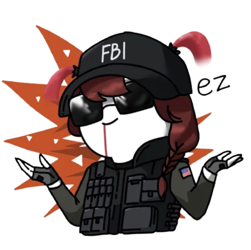 Sticker Rainbow_six_6 - 1