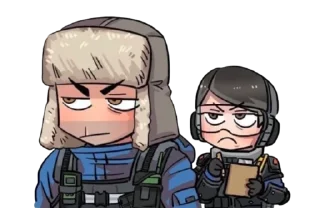 Стикер Rainbow six siege - 9