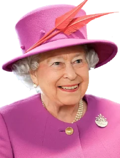 Sticker Rainha Elizabeth - 1