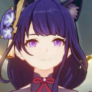 Sticker 🫐 Райдэн Эи 🫐 - 3