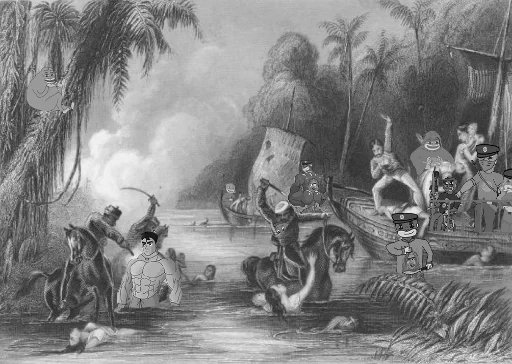 Стикер Jaggu and Frens - 4